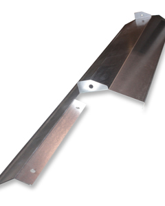 Dust guide plate rh f/dust belt idler OS175 V17